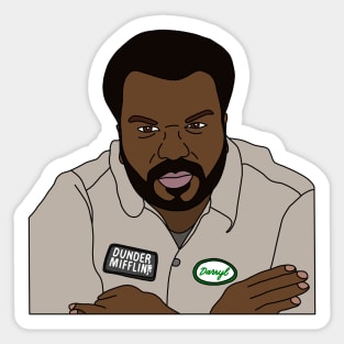 Darryl The Office Sticker